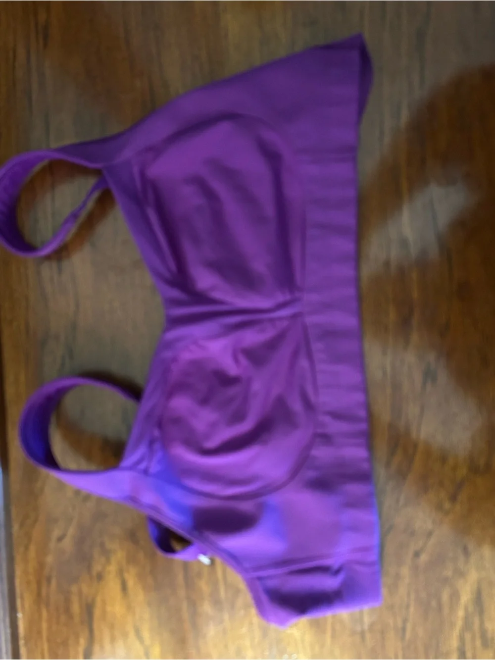 Lululemon Purple Longline Bralette Top - Women Intimates. Size 36D. nWTGS.